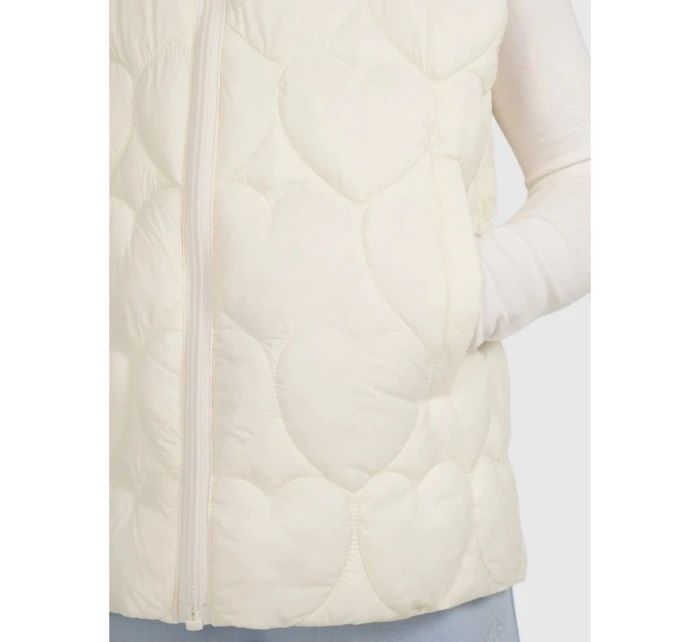 Dívčí rukávy bez rukávů se syntetickou výplní model 21814798 - 4F Dívčí rukávy bez rukávů se syntetickou výplní model 21814798 - 4F