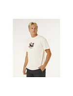 Pánské tričko RIP CURL Search Rig Tee, bílé Pánské tričko RIP CURL Search Rig Tee, bílé