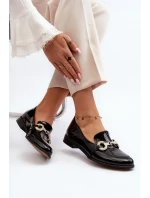 Dámské Mokasíny S Ozdobou Černé model 21646379 - Zazoo