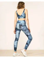 Dámské legíny OTHAW22TFTIF004 Modrá vzor - Outhorn