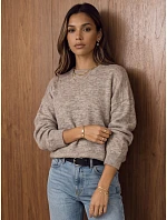Dámský oversize svetr s vlnou Fango od FashionStreet MY2648 Dámský oversize svetr s vlnou Fango od FashionStreet MY2648