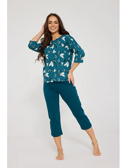 Pyžamo Cornette 147/508 Greta 3/4 M–2XL Pyžamo Cornette 147/508 Greta 3/4 M–2XL