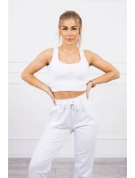 Bavlněná 3dílná souprava bílá