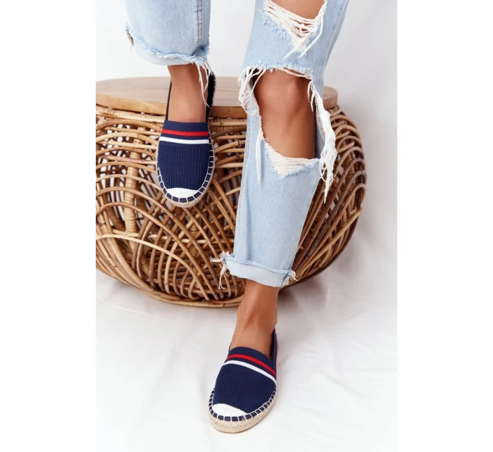 Espadrilky Na Pletené Podrážce Big Star model 21550872 Tmavě Modre - Big Star Shoes