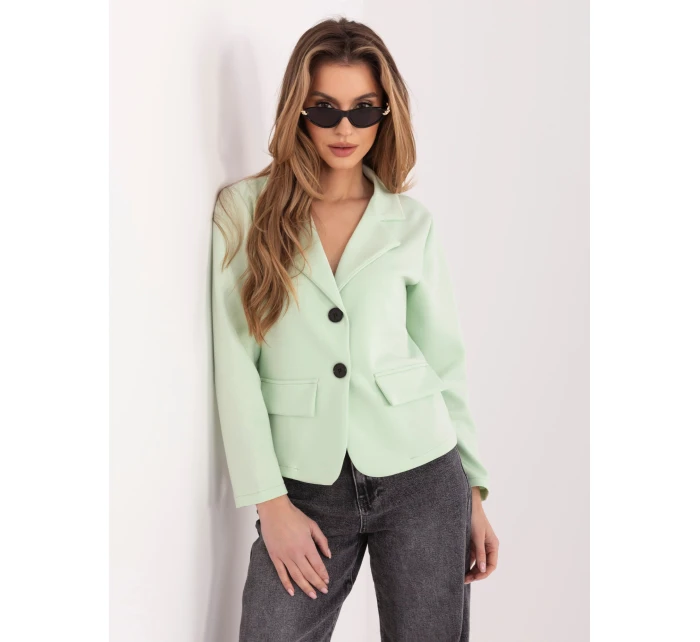 Marynarka IT MA model 22007121 mietowy - FPrice