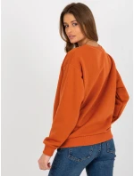 Dámská mikina MA BL tmavě oranžová model 18249863 - FPrice Dámská mikina MA BL tmavě oranžová model 18249863 - FPrice