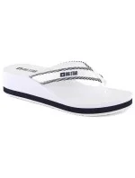 Dámské žabky na podpatku W NN274A726 bílé - Big Star