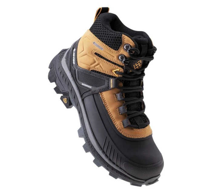 Unisex kotníkové turistické sportovní boty Everest Snow Hiker W 92800555294 Hnědá s černou - Hi-Tec Unisex kotníkové turistické sportovní boty Everest Snow Hiker W 92800555294 Hnědá s černou - Hi-Tec
