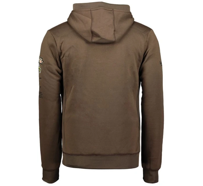 Geografické Norsko Gymclass DB 054 M WW2487H/GN-Brown mikina Geografické Norsko Gymclass DB 054 M WW2487H/GN-Brown mikina