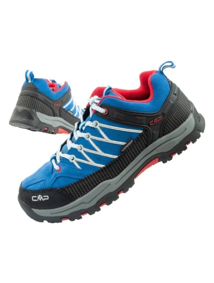 CMP Kids Rigel dětské trekové boty nepromokavé odolné modré