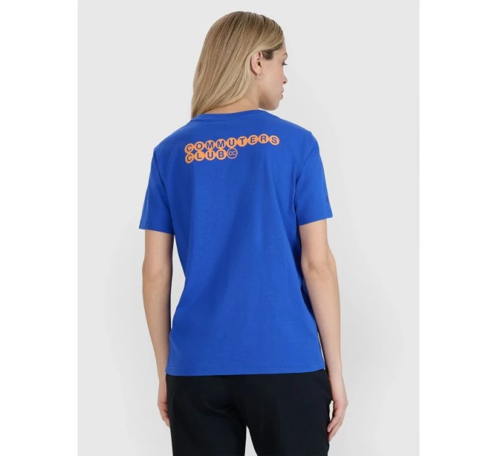 Dámské tričko oversize s potiskem model 21433370 - 4F Dámské tričko oversize s potiskem model 21433370 - 4F