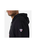 LOGO model 21451100 HOOD FL mikina černá - Rossignol LOGO model 21451100 HOOD FL mikina černá - Rossignol