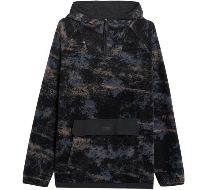 Pánská fleecová mikina 4F M427 multicolour allover 4FWAW25TFLEM427 90A pánské Pánská fleecová mikina 4F M427 multicolour allover 4FWAW25TFLEM427 90A pánské