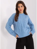 Sweter AT SW model 18930106 jasny niebieski - FPrice