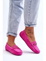 Dámské klasické semišové mokasíny růžové Corinell Dámské klasické semišové mokasíny růžové Corinell