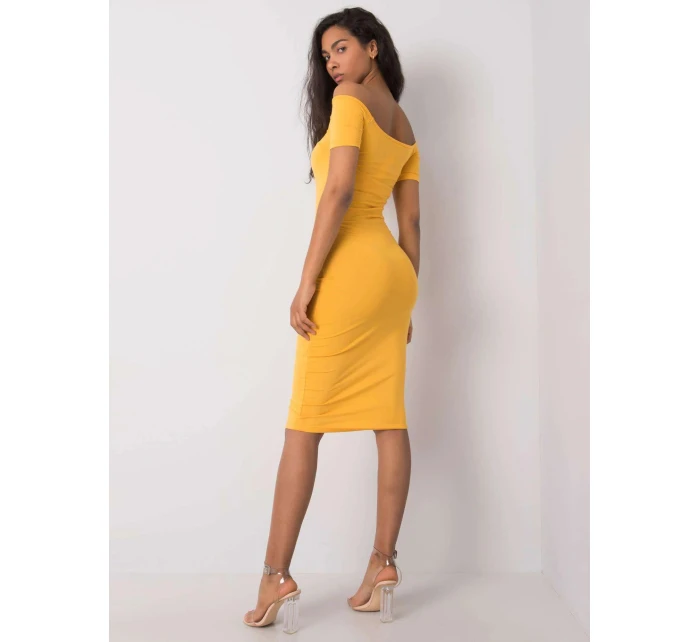 Šaty RV SK model 20826108 jasně oranžová - Rue Paris