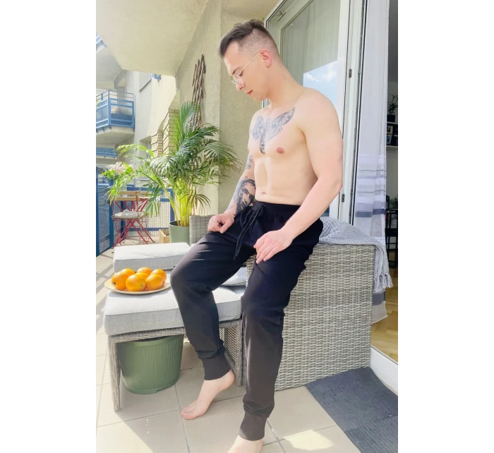 Pánské teplákové kalhoty model 17033565 - De Lafense Pánské teplákové kalhoty model 17033565 - De Lafense