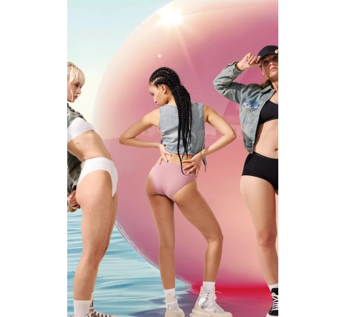 Dámské kalhotky GO Daily Cotton Tai - WHITE - bílé 00GZ - SLOGGI