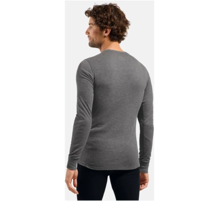 Odlo BL TOP termoprádlo s dlouhým rukávem ACTIVE WARM velikost S tmavě šedá