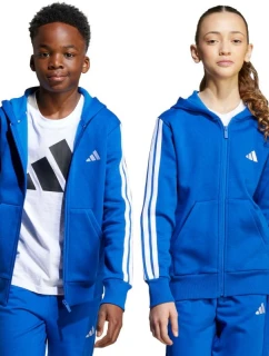 Dětská mikina adidas Essentials Full-Zip Hoodie modrá JY4977