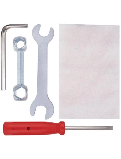 SADA NÁŘADÍ NA OPRAVU JÍZDNÍCH KOL 5V1 VYBAVENÍ PRO JÍZDNÍ KOLA SADA NÁŘADÍ NA OPRAVU JÍZDNÍCH KOL 5V1 VYBAVENÍ PRO JÍZDNÍ KOLA