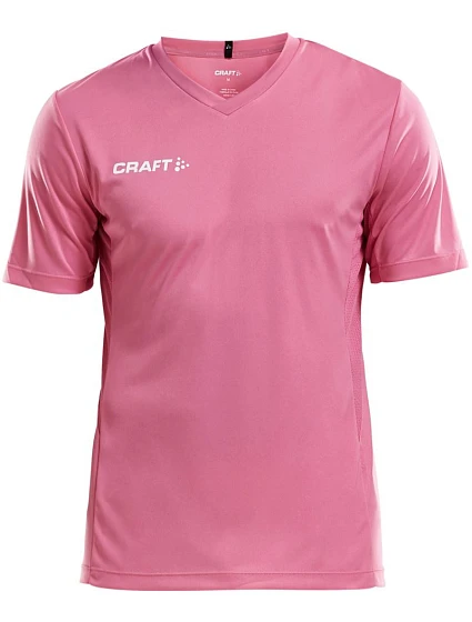 Craft Teamwear Squad Go Jersey Solid M Pánské sportovní tričko s výstřihem do V 82.5560 pop Craft Teamwear Squad Go Jersey Solid M Pánské sportovní tričko s výstřihem do V 82.5560 pop