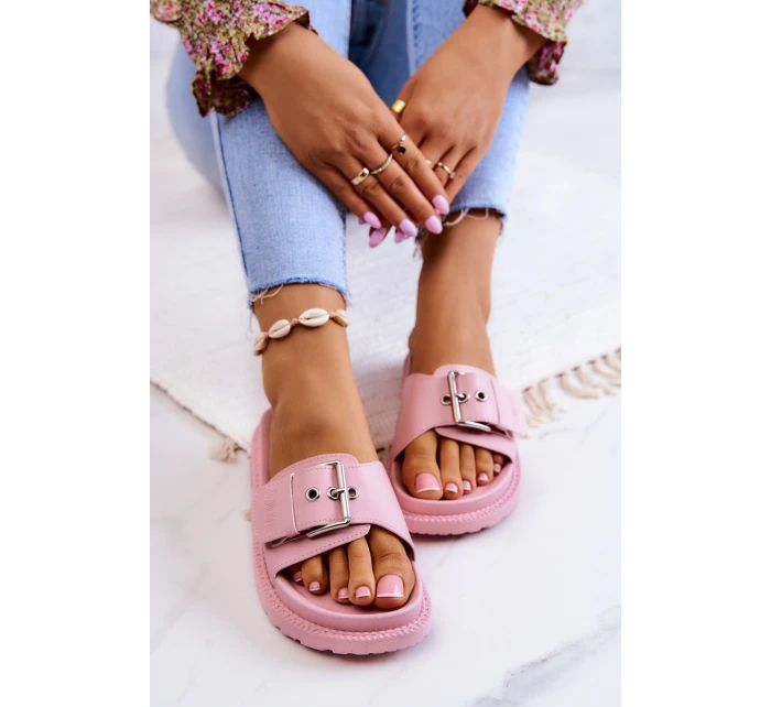 Klasické pantofle Big Star Růžová model 21579639 - Big Star Shoes