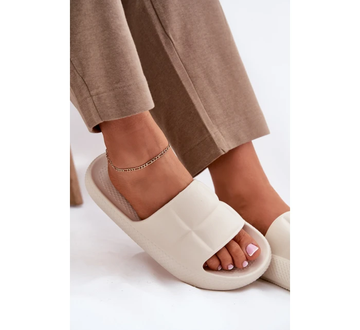 Pěnové Dámské Sandały LEE MAYA SLIDER WOMEN LOW 50251016 Béžové Pěnové Dámské Sandały LEE MAYA SLIDER WOMEN LOW 50251016 Béžové