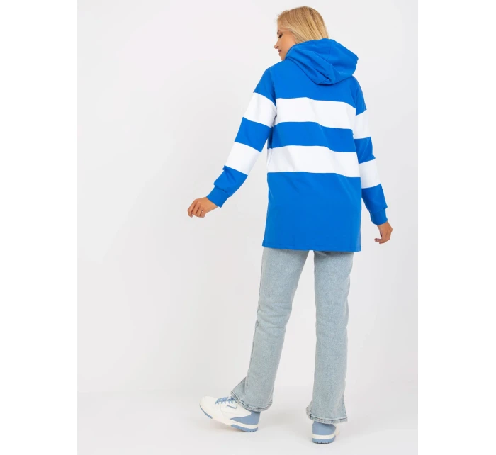 Mikina RV BL 8074.98 bílá a modrá