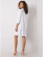 Šaty RV SK 6075.10x světle šedá Šaty RV SK 6075.10x světle šedá