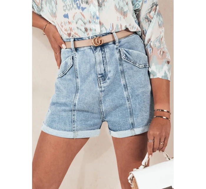 Dámské džínové šortky modré Dstreet model 21977639 - FashionStreet