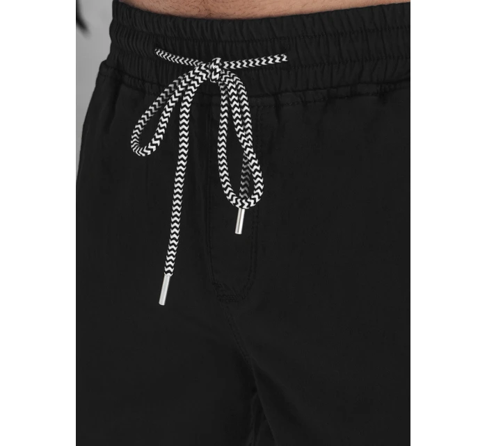 Pánské džínové šortky černé Dstreet SX2547 Pánské džínové šortky černé Dstreet SX2547