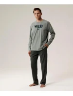 Pyžamo model 21281129 long/r S2XL pánské - Atlantic