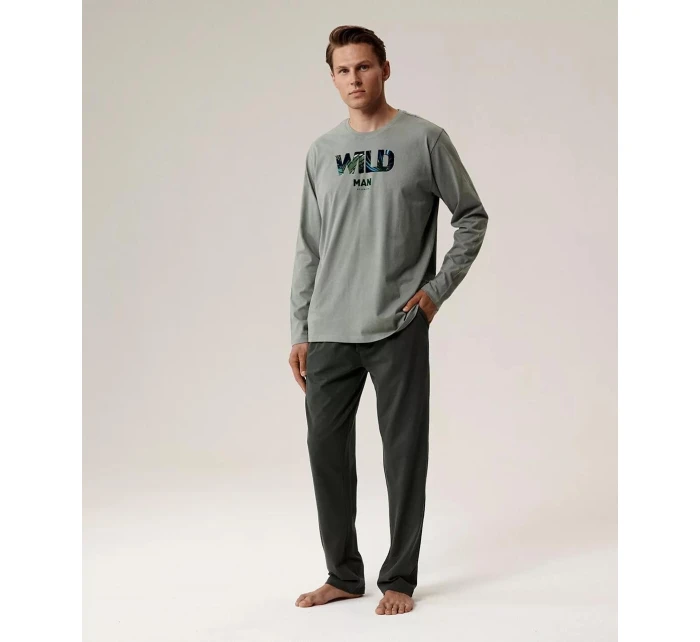 Pyžamo model 21281129 long/r S2XL pánské - Atlantic