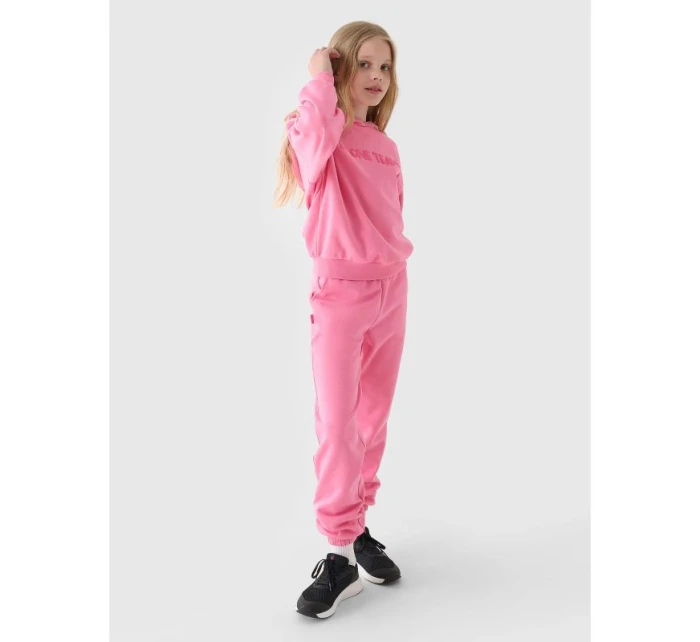 Dívčí tepláky Junior model 21432921 - 4F Dívčí tepláky Junior model 21432921 - 4F