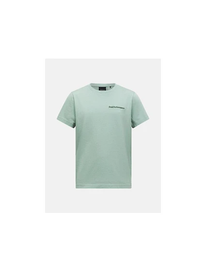 Dětské tričko PEAK PERFORMANCE Jr Original Small Logo Tee, zelené