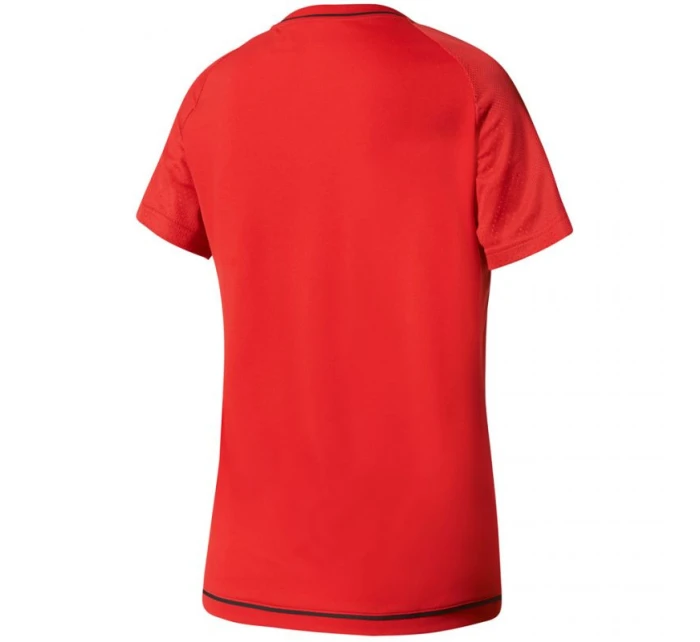 Adidas TIRO 17 Training JSY Dámské tričko červená BP8560 Adidas TIRO 17 Training JSY Dámské tričko červená BP8560