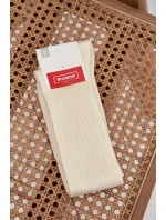 Merino model 21744469 podkolenky Ecru - Milena