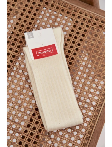 Merino model 21744469 podkolenky Ecru - Milena
