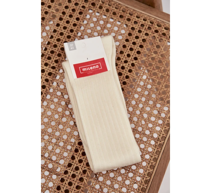 Merino model 21744469 podkolenky Ecru - Milena