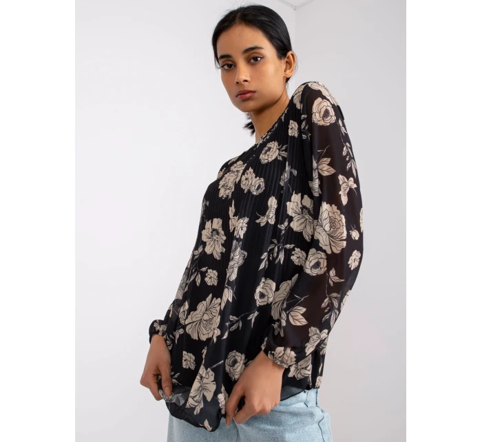 Halenka DHJ BZ 8643 1.37P černá a béžová