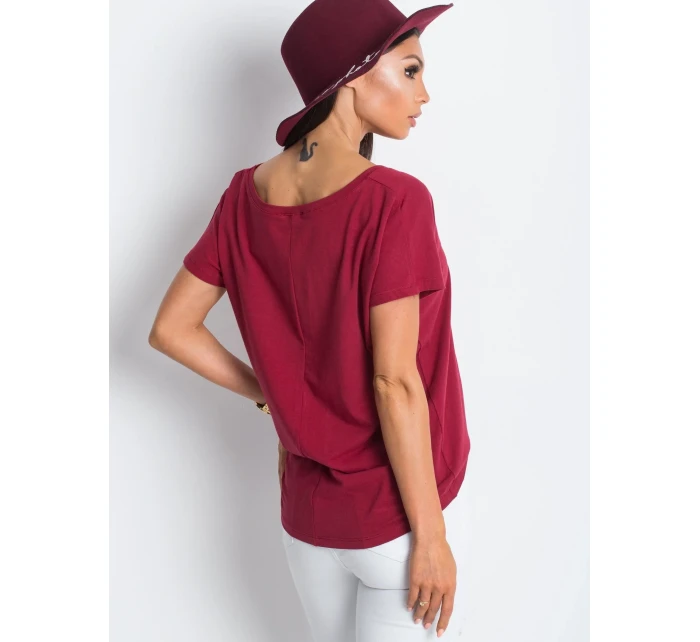 Tričko RV TS 4832.16P kaštanová