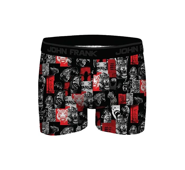 Pánské boxerky John Frank JFBDMOD186-ROAR Pánské boxerky John Frank JFBDMOD186-ROAR