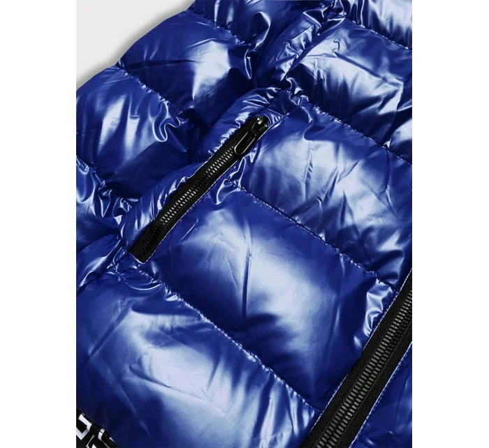 METALICZNA KURTKA DAMSKA Z KAPTUREM model 21243061 - SPEED.A