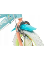 Dětské kolo Modrá a limetkově zelená barva model 21471053 Dětské kolo Modrá a limetkově zelená barva model 21471053