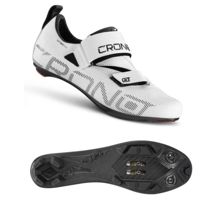 Triatlonové boty CRONO CT-1-20 white 42 composite
