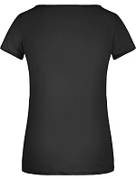 Dámské tričko z bio bavlny 02. black model 22533838 - Daiber