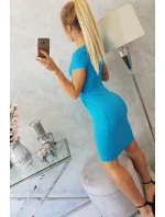 8310 Tyrkysové šaty