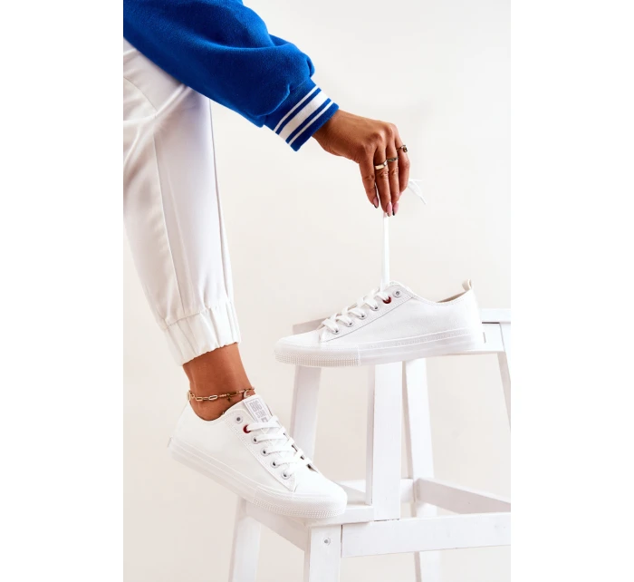 Nízké Tenisove obuv Big Star JJ274001 Bílé