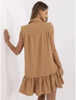 Šaty 341 SK model 15253144 velbloud - FPrice